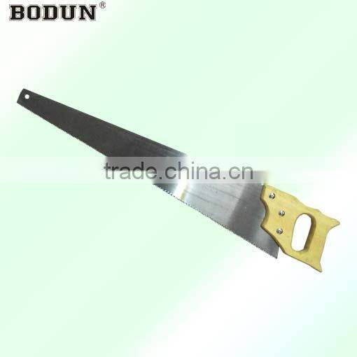 B9033 high quality hand saw with wooden handle