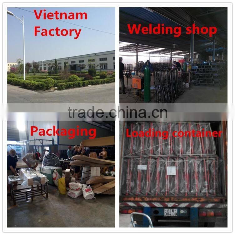 heavy duty two crank steel powered stair climbing hand truck for moving furniture