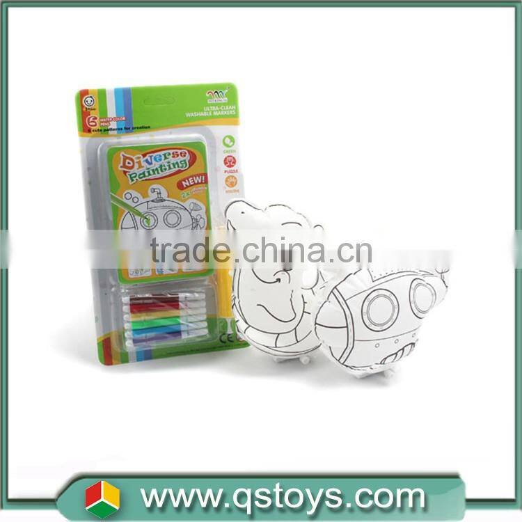 2017 Hot China export toys DIY Inflatable DIY Inflatable dolphin helicopter for kids to play