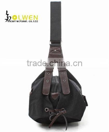 practical & concise messenger bag with canvas