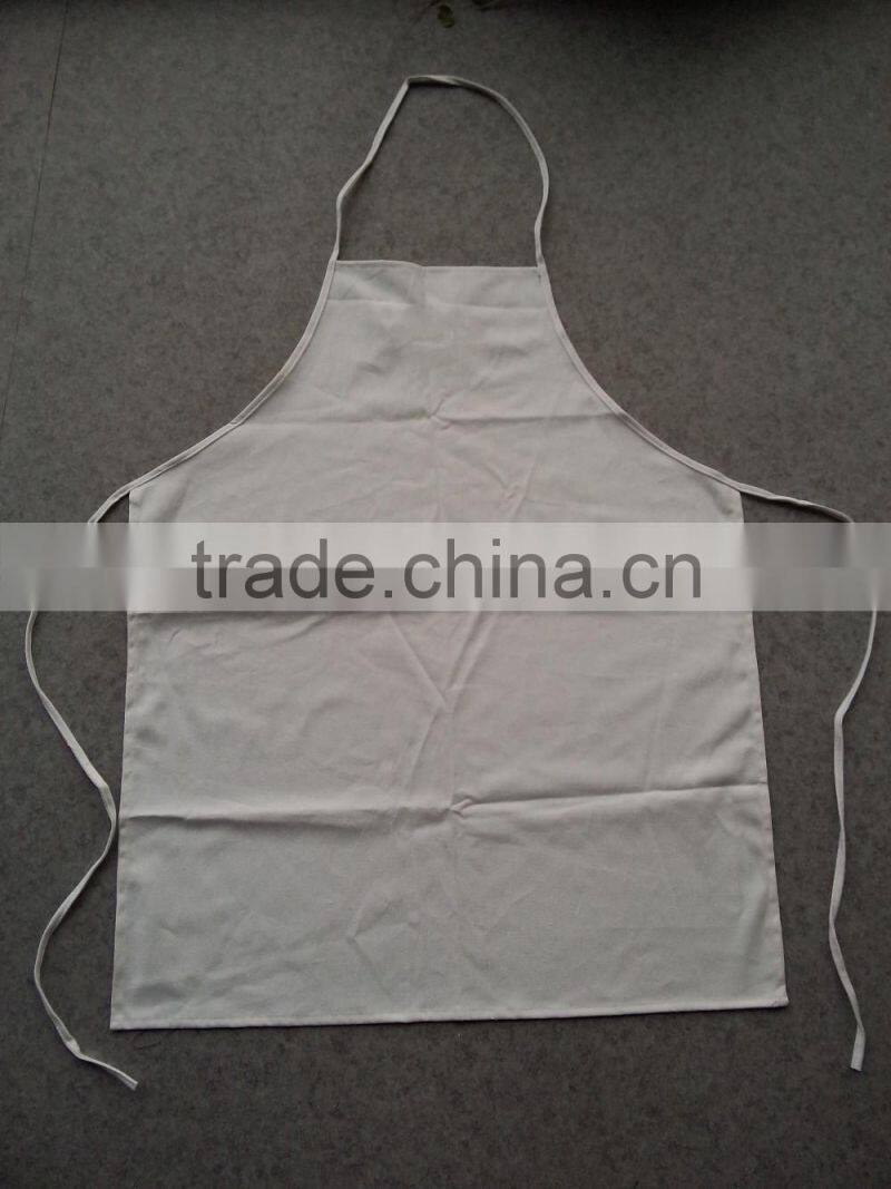 Cheap Wholesale White Cotton Apron for Adults(Z-AP-005)
