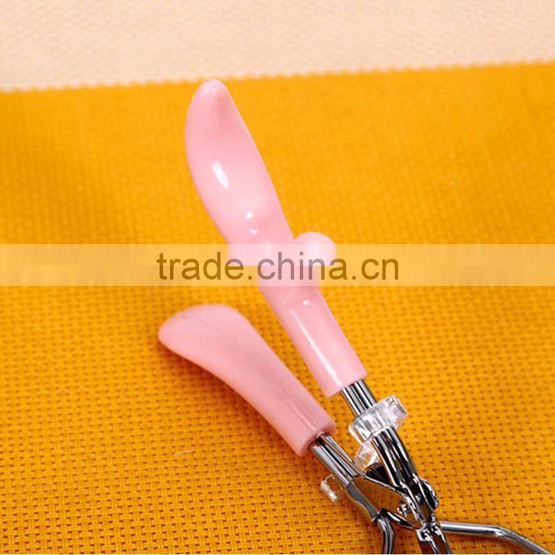 Top quality PP handle carbon steel best price women nature make up eyelash curl