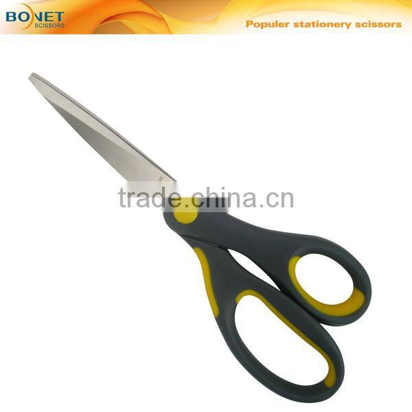 S66040 CE qualified 6-1/2" Popular ergonomic handle design Stationery Scissors
