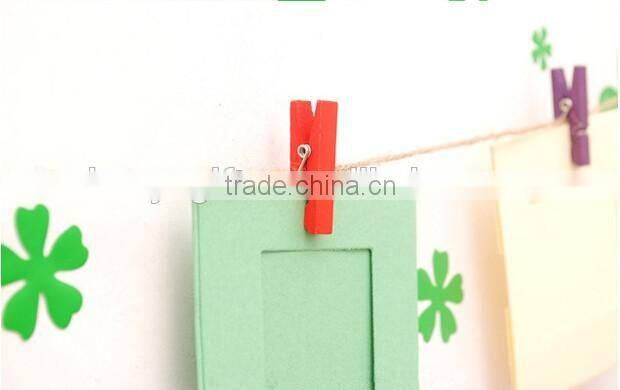 DIY Photo Picture Frame Paper Frames Solid Colorful Home Decorations