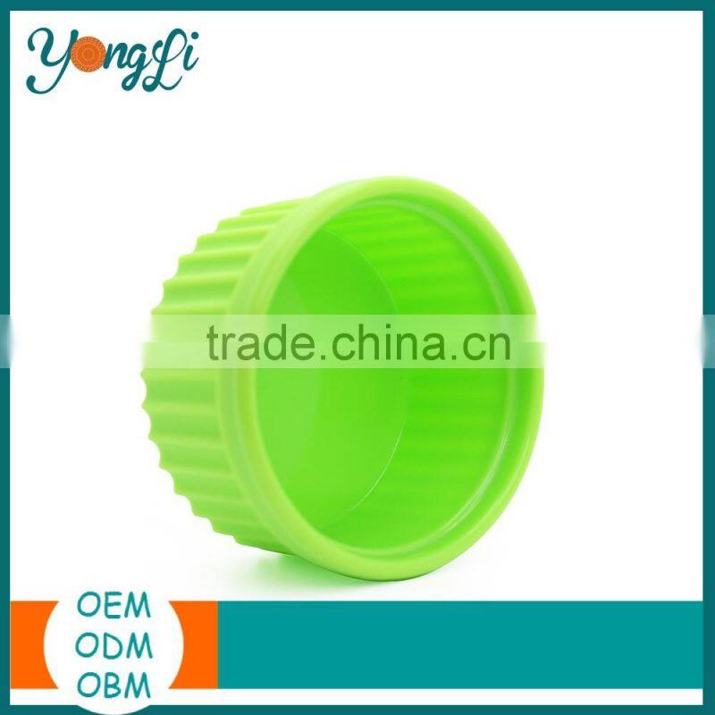 Custom Decorative Cupcake Liners Kid Silicone Pudding Cup