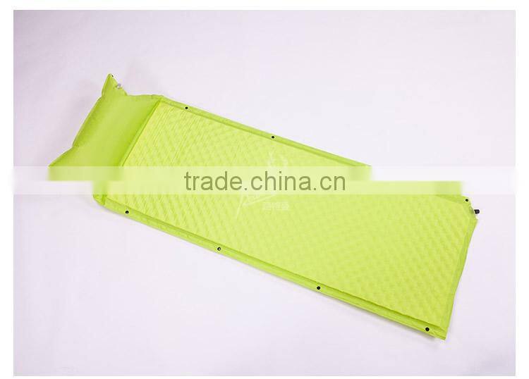 Camouflage Can Be Spliced Self Inflating Cushion Air Mattress Camping Mat With Pillow For Single