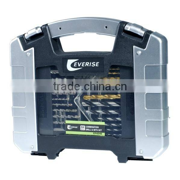 CF4245 84PCS CE / TUV / GS certificated brad point drill bits