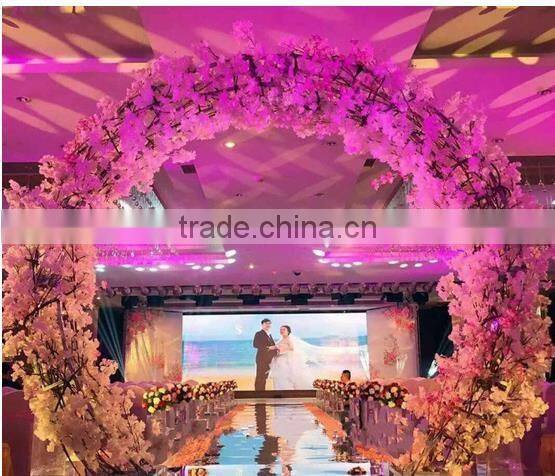 China New design wedding decoration artificial flowers Wedding arches