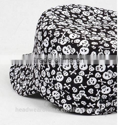 Fashion printed Running Man Military Caps With Dongguan Factory