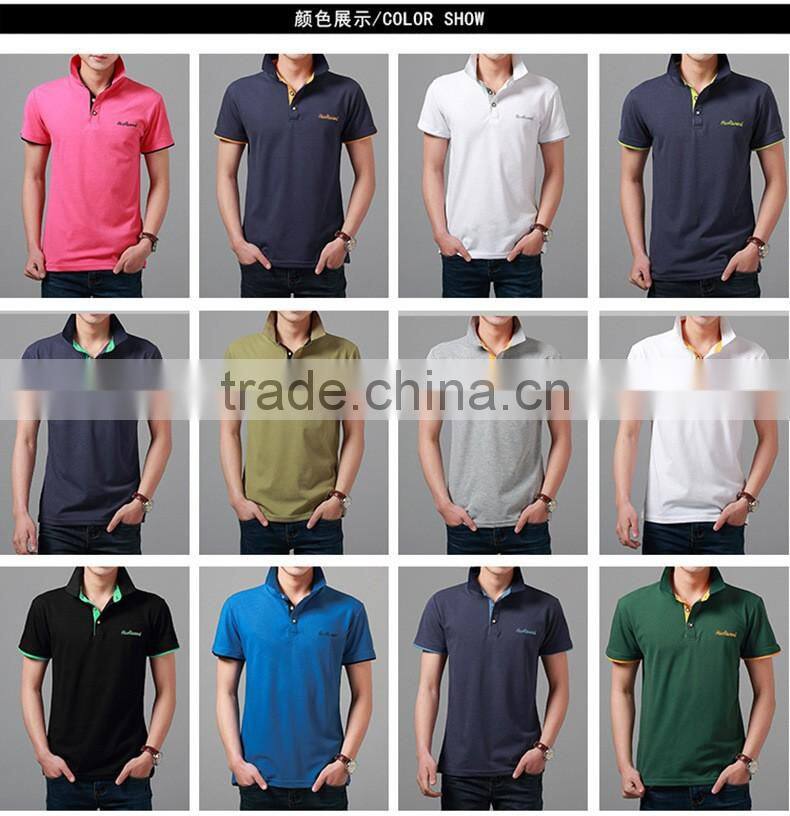 180g, 200g custom Polo Shirt, Promotion Mens T-shirt, Customized promo T-shirt