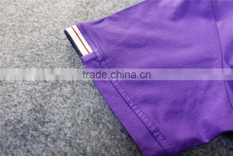 2017 latest fashion design polo shirt