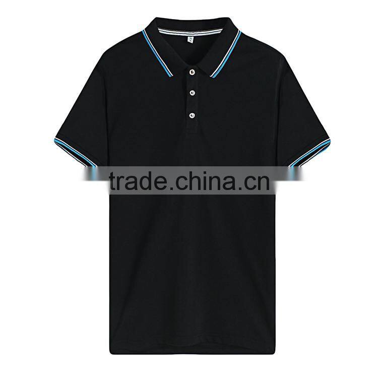 In stock high quality unisex wholesale blank customer polo-shirt