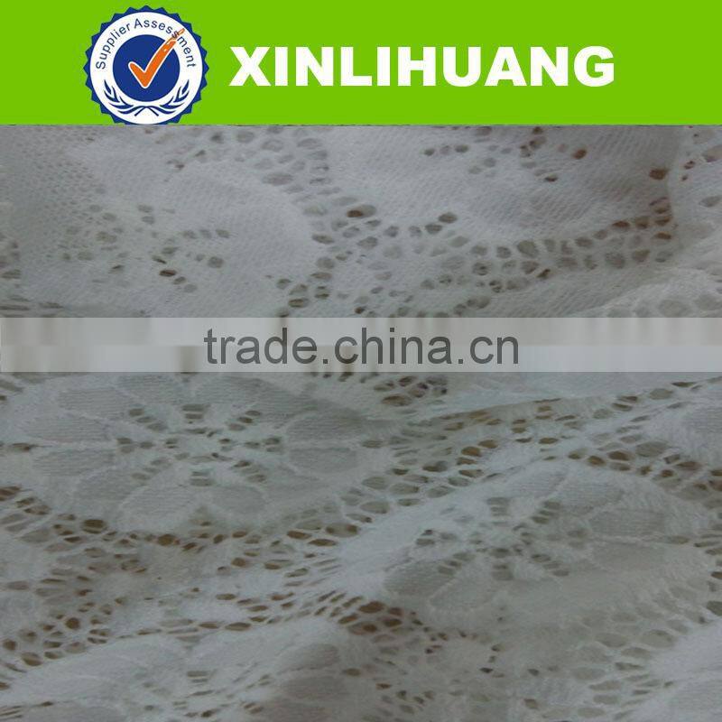 High quality chantilly lace fabric