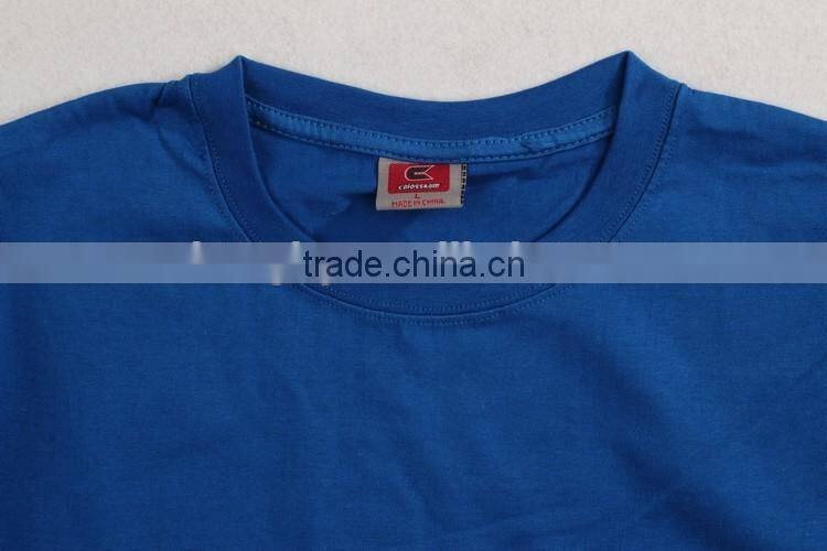 100% cotton daily soft o-neck t-shirt wholesale from ningbo, china