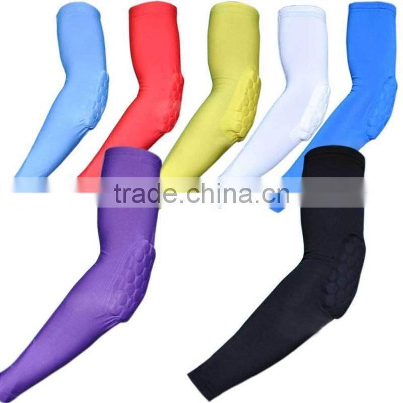 Used basketball protect Gear arm sleeves with elbow and pad protection