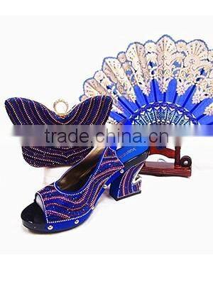 2016 Fashion Italian Bags Matching Shoes MG1027-1