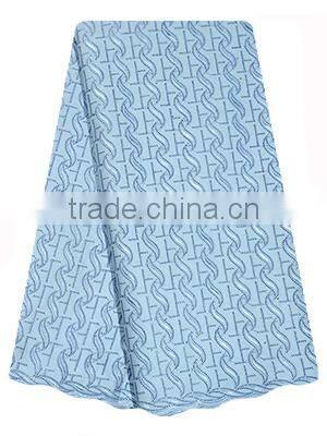 2017 New Polish Lace Swiss Voile Lace Fabrics with Stones SL0425