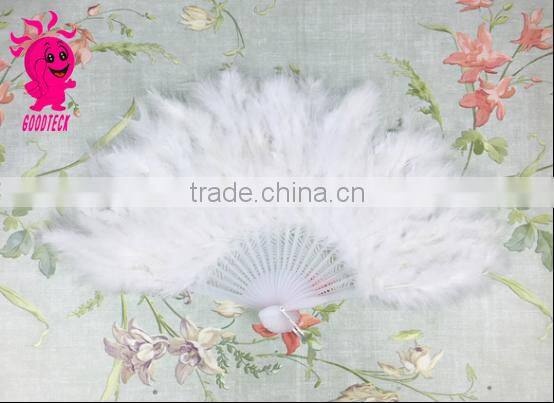 China Supplier Feather Fan Wedding Occasion and Party Decorations Event Party Item Type dancing feather fans