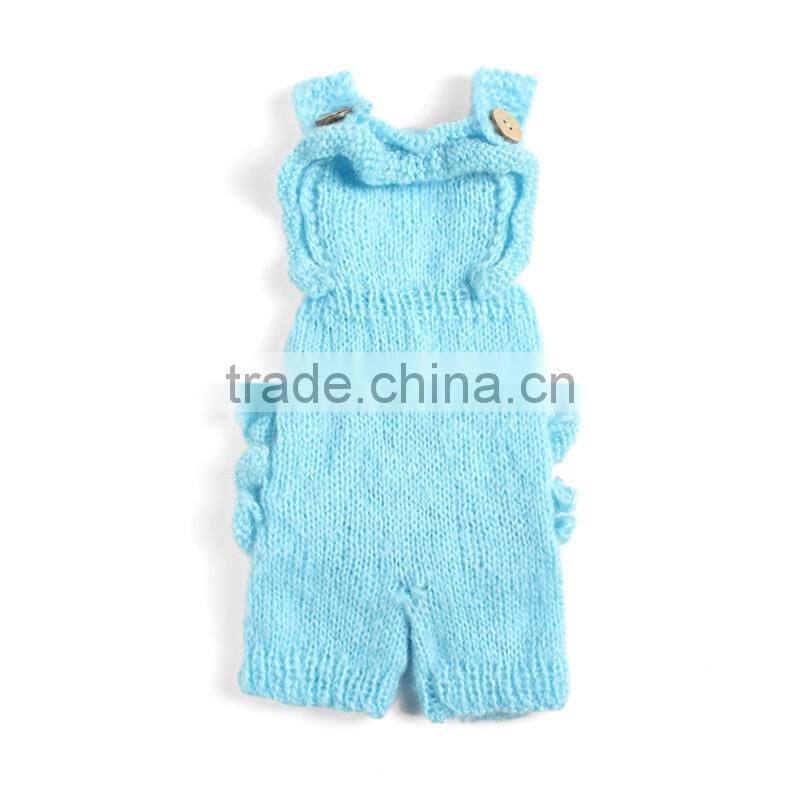 Hot Sale Baby Photography Crochet Knitted Costum Handmade for Infant