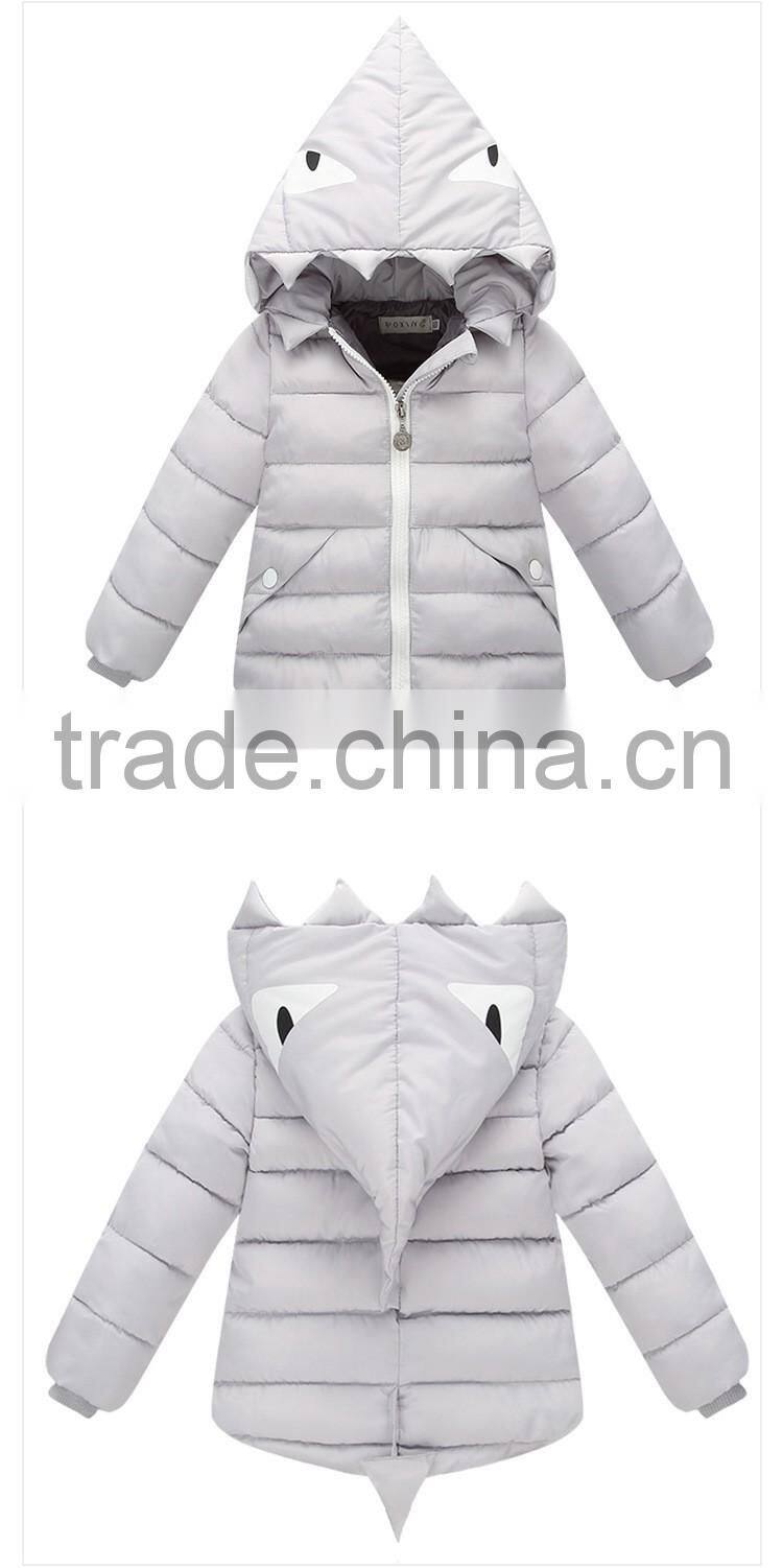 2017 Latest OEM cheap custom boys child winter outdoor waterproof quilted kids jackets