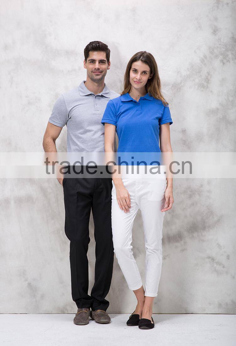 manufacture Custom Clothing high quality Polo t Shirt cotton Women blank Polo t Shirt