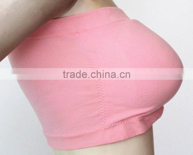 seamless fashion girl tube top
