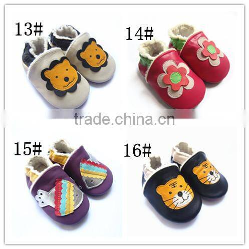 soft sole with fur lining baby shoes winter shoes