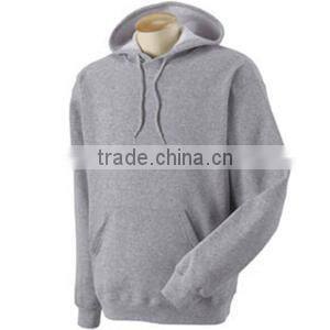 plain gray pullover hoodie unisex