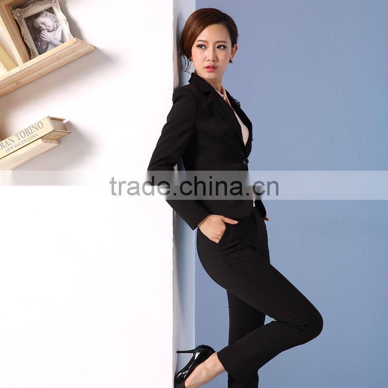 OEM Wholesales Woman Staff Female Manager Uniform Hotel Front Office