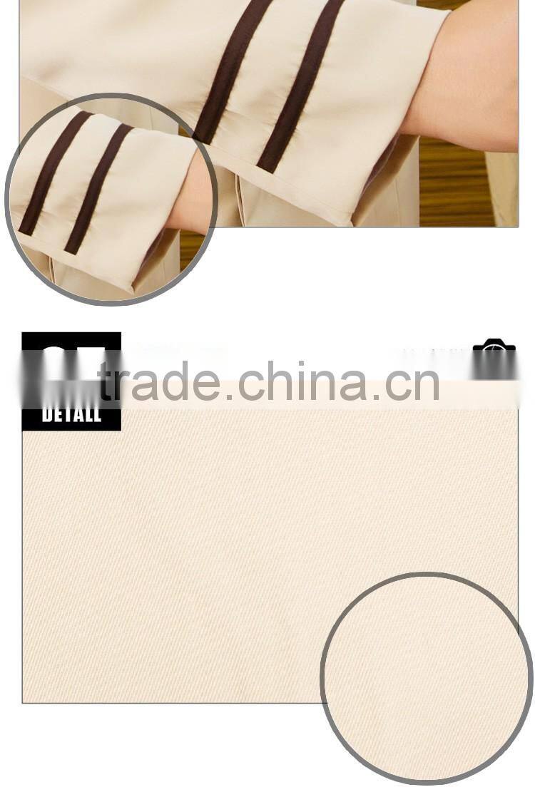 Juqian bulk cheap price designer men's hotel and restaurant uniform housekeeping staff designs