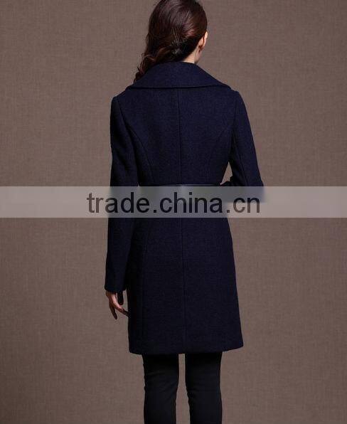 Autumn/ Winter women long coat turkey / women's Coat keep warm