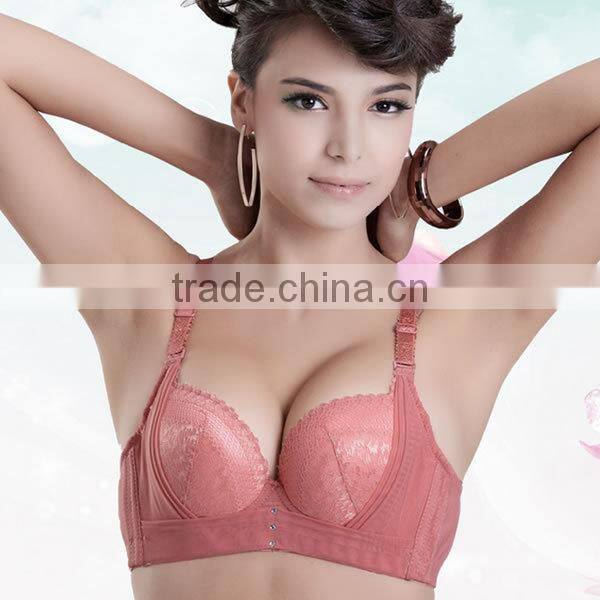 2015 nylon padded bra 42d sets