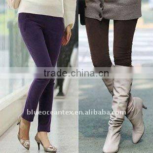 100%cotton stretch corduroy pants/leggings fabric 16*20+70D/44*134