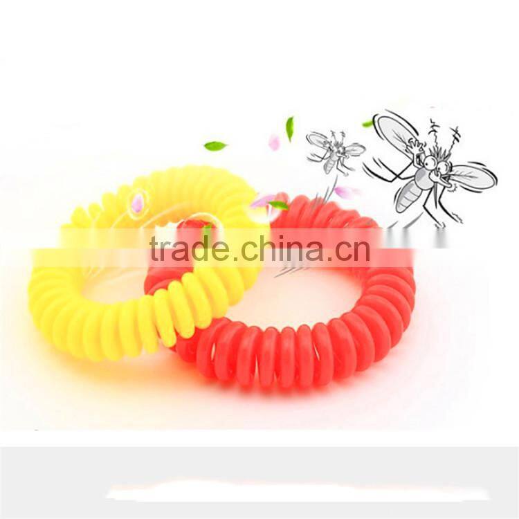 Spring Coil Anti Mosquito Bug Pest Repel Wrist Band Bracelet Insect Repellent