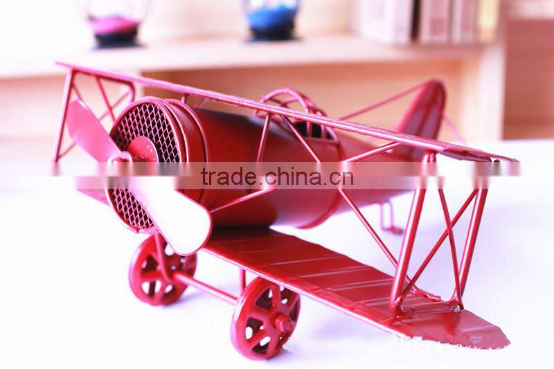 Metal Crafts Vintage Fighter Plane in 4 Tone