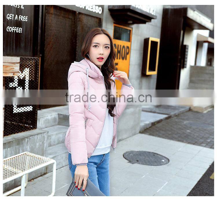 Women 2017 New Parka Casual Outwear Military Hooded