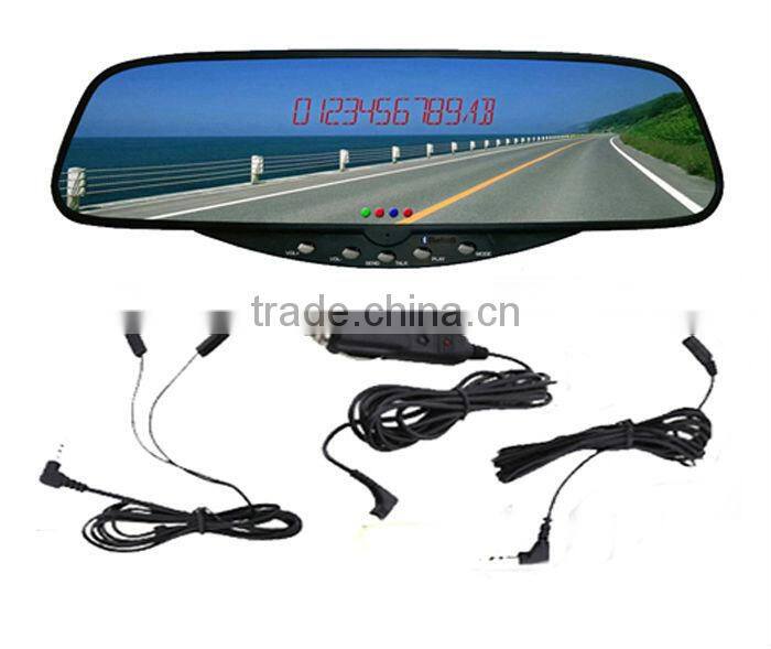 Car Bluetooth Handsfree Rearview Mirrors