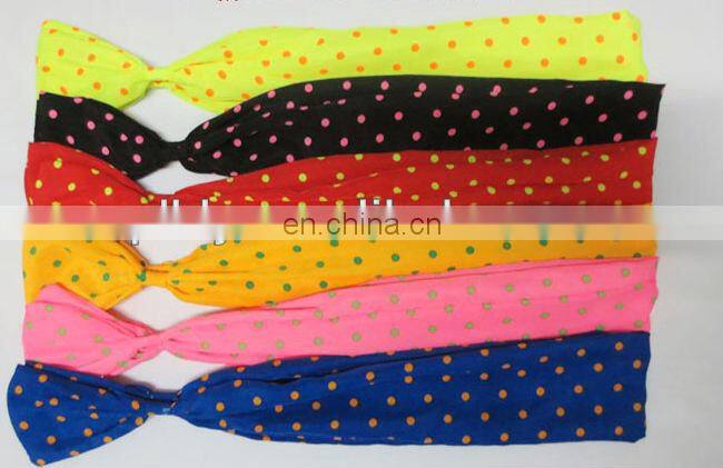 8cm fashion elastic hair band for young girls