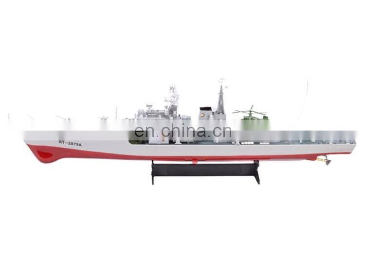 HT 2879A 1:275 Remote radio control military RC boat destroyer model toys