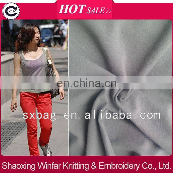 single jersey spandex dyed knitting wholesale cotton fabric for garment