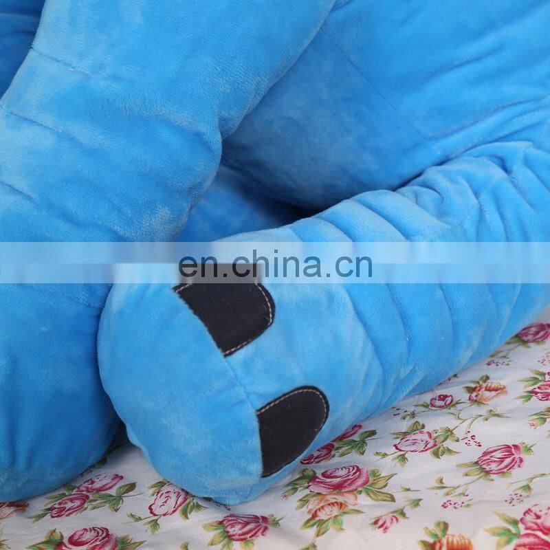 lovely promotion gifts soft animal stuffed colorful elephant soft pillow plush toys