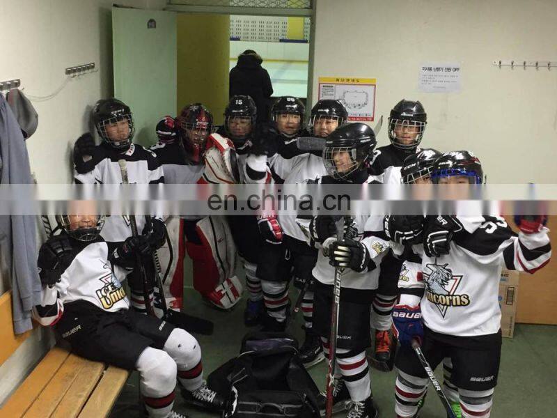 custom your logo camo hockey jersey