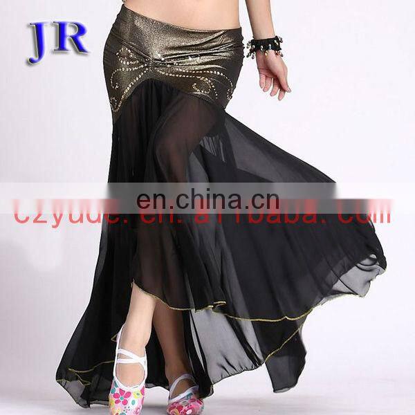 Sexy Cheap price chiffon belly dance mermaid skirt