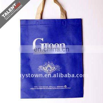 custom private printed brand name logo eco-friendly non woven promotional shopping bag