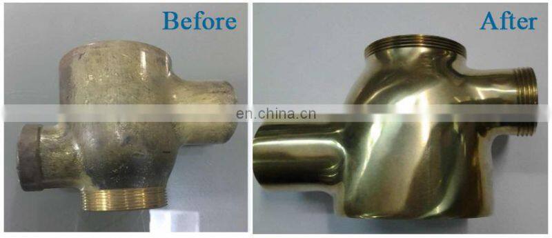 Automatic grinding polishing processing metal spare parts robot polishing machine for faucet