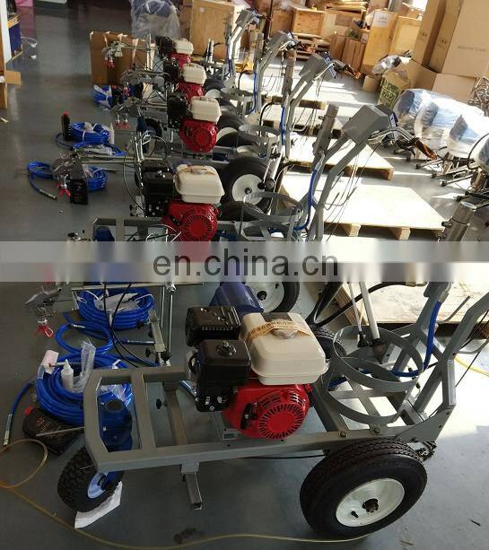 HB3400-II Two component road line marking airless paint sprayer machine