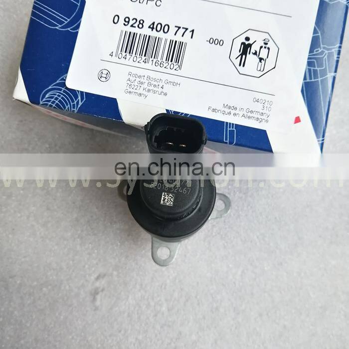 auto engine parts Common Rail System Electronic Pressure Fuel Control Valve or sensor 0928400771 Fuel metering solenoid valve