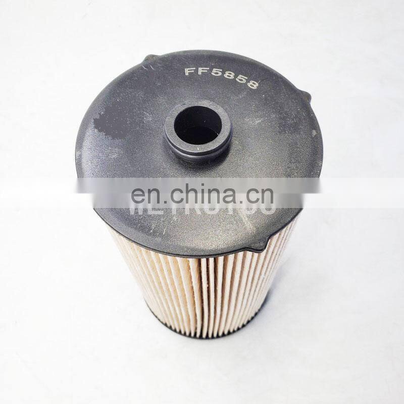 Excavator parts diesel fuel filters element FF5858