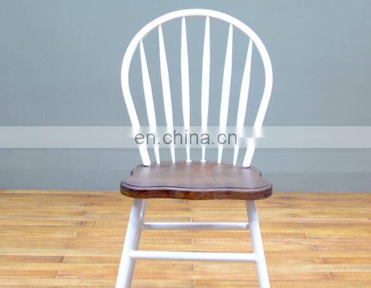 Vintage dessert shop chair hotel real wood soft cushion leisure chair office cafe milk tea shop chair