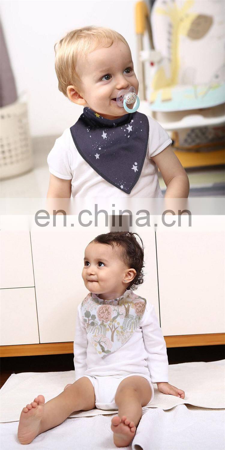 Upsimples Baby Bandana Drool Bibs Organic burp cloths cotton baby bandana bibs Baby Bandana Drool Bibs